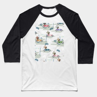 Ready to race mouse pattern Baseball T-Shirt